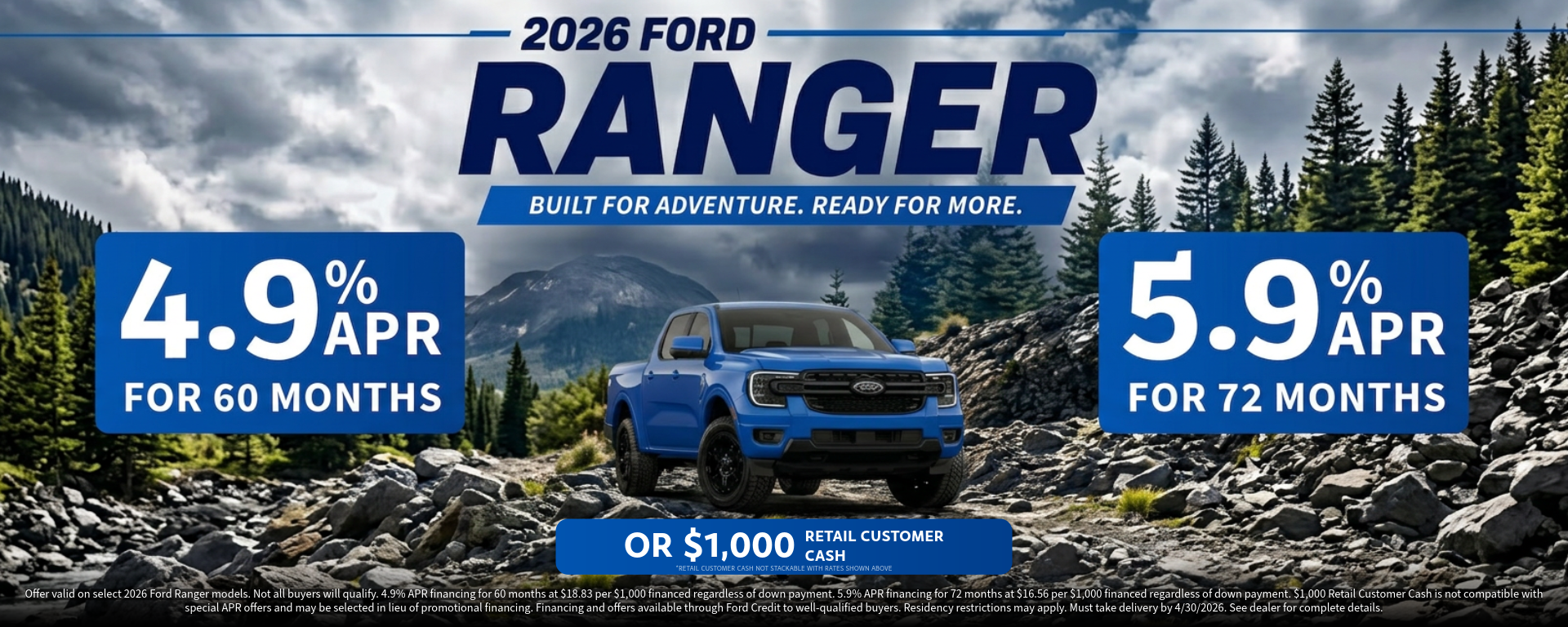 2026 Ford Ranger